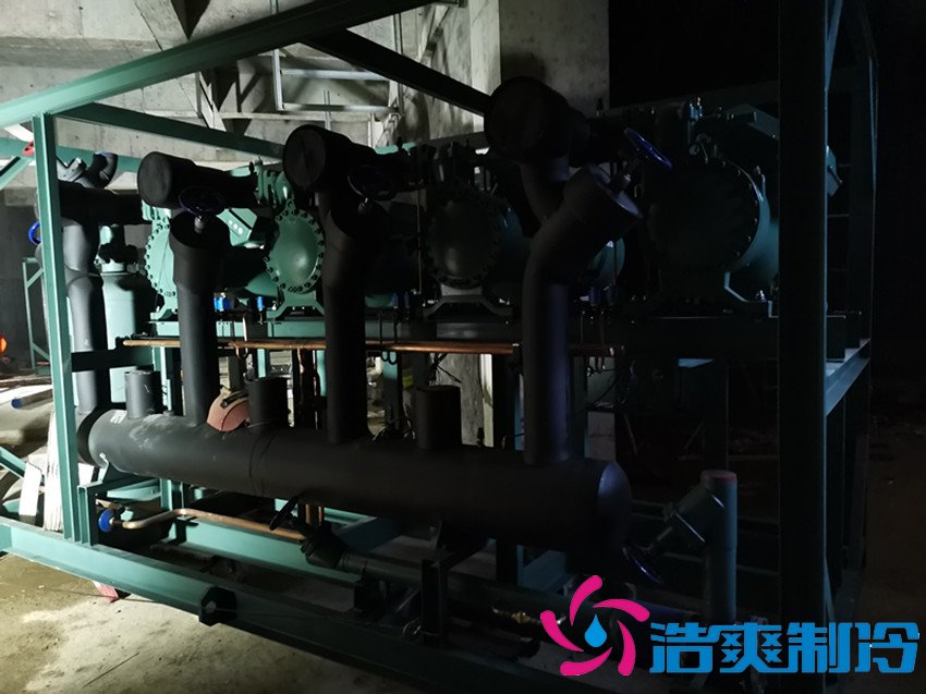 農(nóng)產(chǎn)品物流園萍鄉(xiāng)11000㎡低溫冷藏冷凍庫(kù)新工程案例 壓縮機(jī)